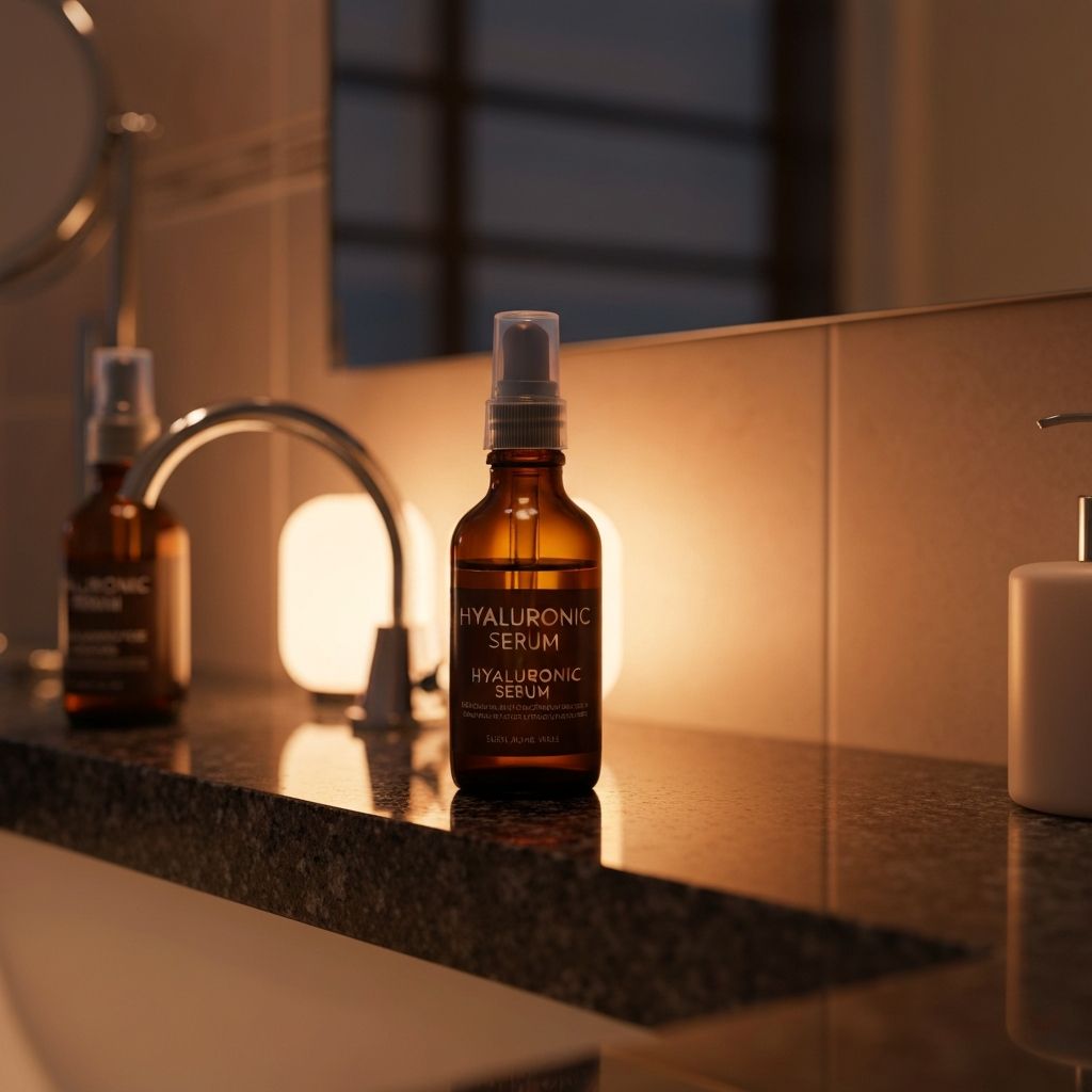 Serum hialuronowe zmierzchowe - intensywne nawilżające serum do twarzy